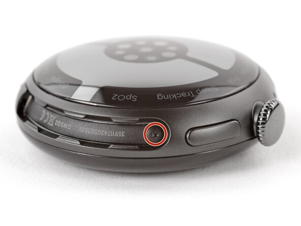 Google Pixel Watch 4 Back Sensor Glass Replacement, Remove the back sensor glass screws: crwdns2935265:04crwdnd2935265:02crwdnd2935265:03crwdne2935265:0