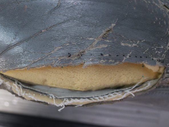 How to Repair a Leather Car Seat Rip With Needle and Thread: step 3, image 2 of 3