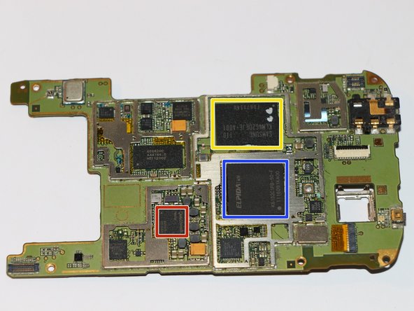 HTC Desire S Disassembly: step 21, image 1 of 2