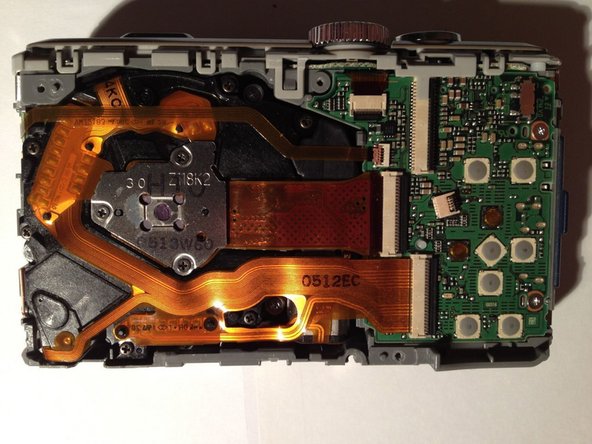 Panasonic Lumix DMC-TZ10 Image Sensor Repair, Remove protective metal cover: crwdns2935265:06crwdnd2935265:03crwdnd2935265:03crwdne2935265:0