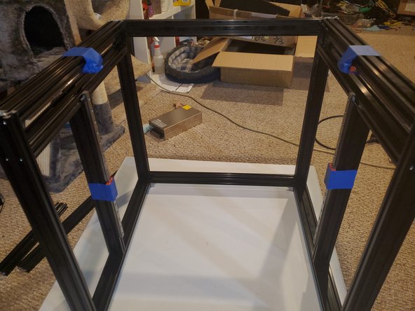 1. Frame Assembly, Frame Assembly External Corner Brackets: crwdns2935265:012crwdnd2935265:02crwdnd2935265:02crwdne2935265:0