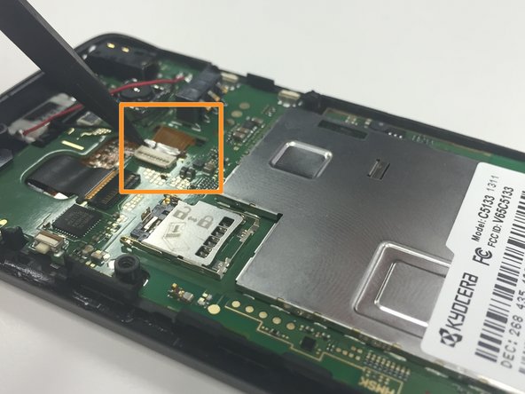 Kyocera Event Motherboard Replacement, Disconnect Cables: crwdns2935265:06crwdnd2935265:02crwdnd2935265:03crwdne2935265:0