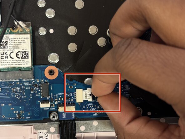 HP 14-ep2011wm Cooling Fan Replacement: step 8, image 2 of 2