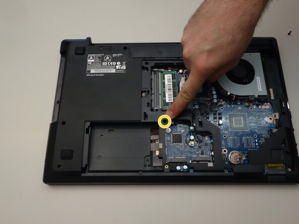 why! W650SZ Remplacement de la carte mère, Remplacer la carte mère (suite): étape 15, image 3 de 3
