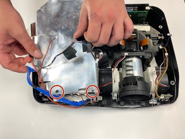 Hitachi CP-X440 Power Supply Unit Replacement, Power Supply Unit: crwdns2935265:08crwdnd2935265:02crwdnd2935265:02crwdne2935265:0