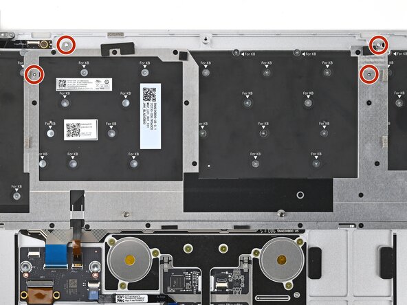 Framework Laptop 13 Pro Bottom Cover Upgrade Kit, Place the Keyboard Bracket: step 62, image 1 of 3