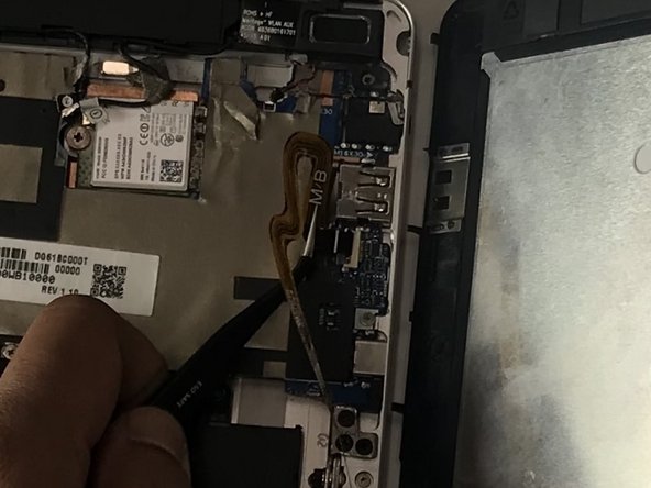 HP Elite x2 G1 1012 Speaker Replacement Guide: Schritt 4, Bild 3 von 3