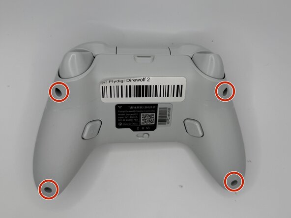Flydigi Direwolf 2 Action Buttons Replacement, Rear Case: step 1, image 1 of 1