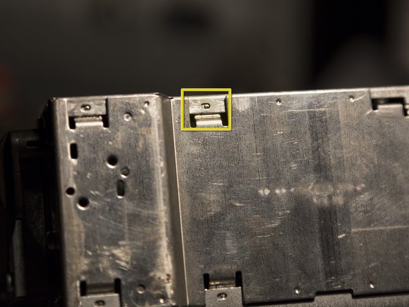 Disassembling Audi Navigation Plus unit, Removing top cover: step 4, image 3 of 3