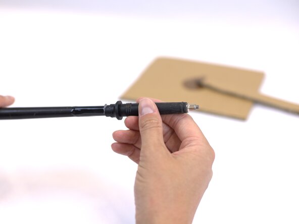 How to Replace the Tip of a Hiking Pole, Insert the tip: crwdns2935265:010crwdnd2935265:02crwdnd2935265:03crwdne2935265:0