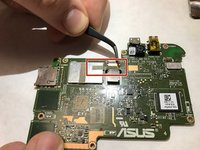 Asus MeMO Pad 7 ME170C Rear Facing Camera Replacement