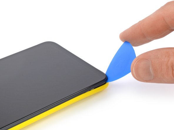 Xiaomi Poco M3 Battery Replacement, Release the plastic clips: step 4, image 3 of 3