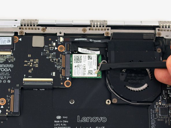 Lenovo Yoga 900-13ISK Fan Assembly Replacement, Wi-Fi Card Prereq: crwdns2935265:07crwdnd2935265:03crwdnd2935265:03crwdne2935265:0