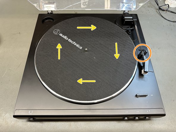 AT-LP60X Setup Guide, Preform Mechanical Reset: stap 0, afbeelding 2 van 2
