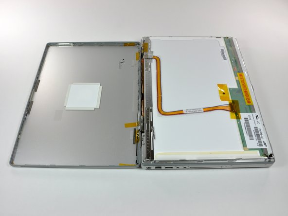 PowerBook G4 Aluminum 15" 1-1.5 GHz Rear Display Bezel Replacement: crwdns2935265:010crwdnd2935265:03crwdnd2935265:03crwdne2935265:0