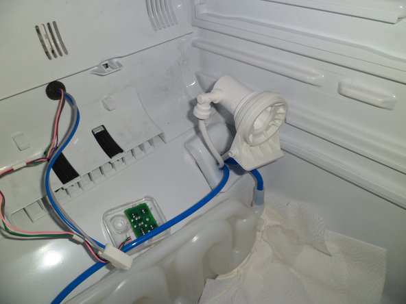 PANASONIC NR B 53 V1 Refrigerator Water Filter hosing to Extern: step 5, image 1 of 3