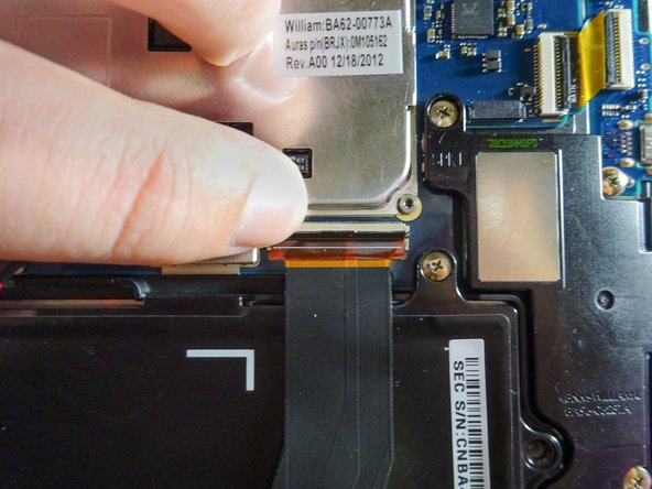 Samsung ATIV Smart PC 500T Left Speaker Replacement, Battery: crwdns2935265:03crwdnd2935265:02crwdnd2935265:03crwdne2935265:0