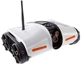 超希少品！ワイヤレスタンク　Brookstone Rover Brookstone Rover 2.0 Wireless Spy Tank - YouTube