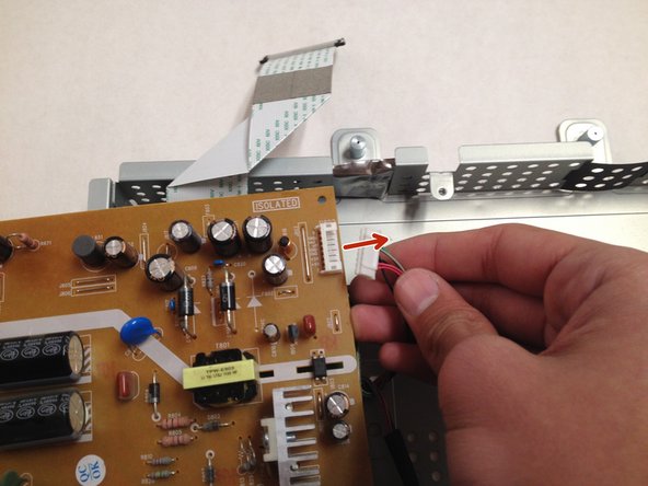 HP Compaq LE2202X Monitor Power supply board Replacement: step 10, image 3 of 3