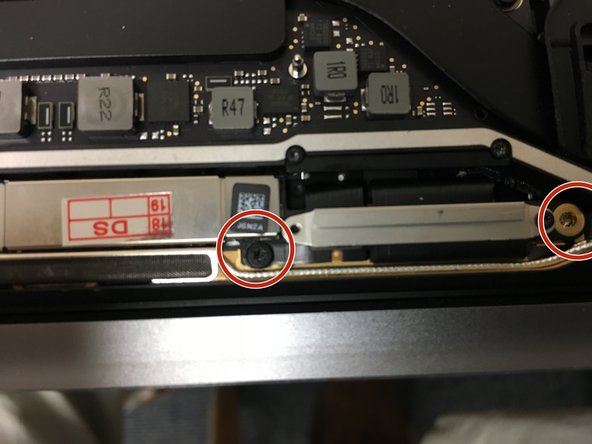 MacBook Pro 13" Function Keys 2017 Screen Assembly Replacement: step 10, image 1 of 3