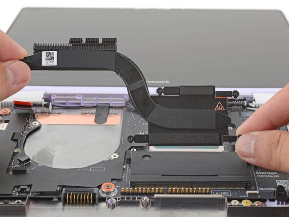 Framework Laptop 12 Mainboard Removal, Remove the heatsink: 步骤 31 中的图像 2，2