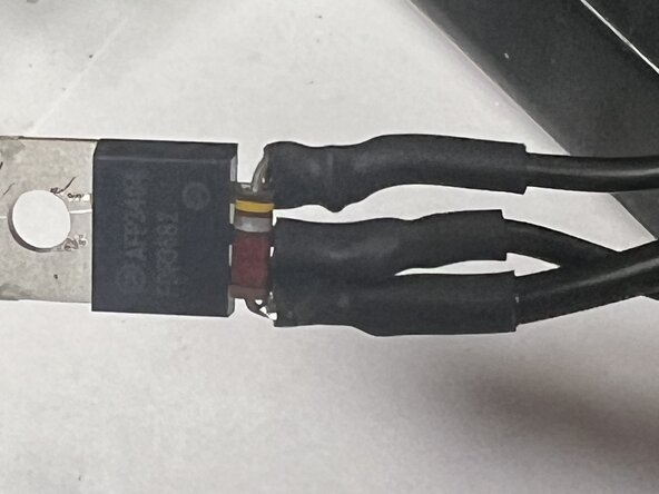 Volt FX-8 Li Switch Replacement, Cover MOSFET connections: step 12, image 2 of 2