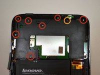Lenovo IdeaTab A1000L Front Facing Camera Replacement