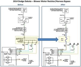 Dodge dakota online blower motor resistor