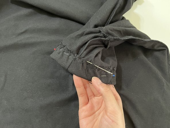 How to Shorten and Hem Sleeves on a Shirt by Hand: step 11, image 1 of 3