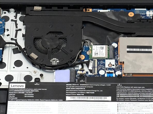 Lenovo ThinkPad E15 Gen 3 Wi-Fi Card Replacement, Wi-Fi Card: crwdns2935265:06crwdnd2935265:02crwdnd2935265:02crwdne2935265:0