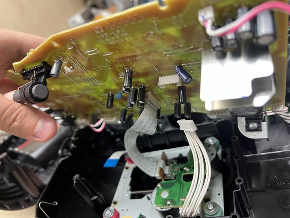 Sony CFD-S70 Disassembly, Disconnecting connectors: crwdns2935265:06crwdnd2935265:02crwdnd2935265:02crwdne2935265:0