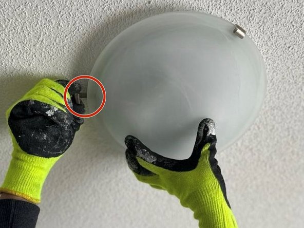 Fast Fix Ceiling Clip Mount Light Bulb Replacement: step 6, image 2 of 2