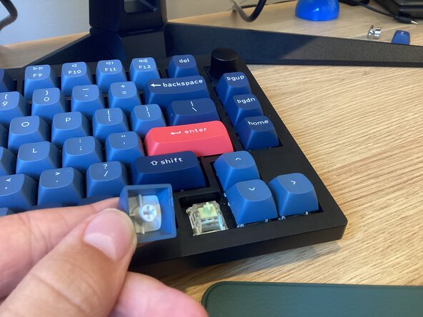 Keyboard Keyswitch Replacement How To, Step 8: Check Keycap: step 8, image 1 of 1