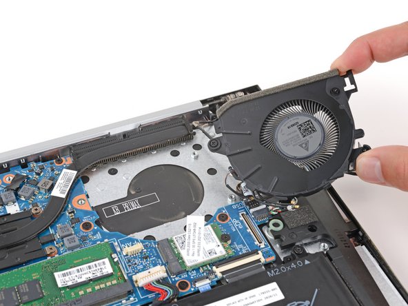 HP EliteBook 845 G7 Fan Replacement, Remove the fan: crwdns2935265:015crwdnd2935265:03crwdnd2935265:03crwdne2935265:0
