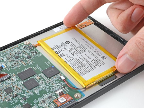 How to Apply Battery Stretch Release Adhesive in Your Kobo Clara eReader, Reinstall the battery: crwdns2935265:06crwdnd2935265:02crwdnd2935265:02crwdne2935265:0