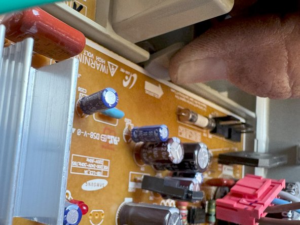 Samsung Older French Door Refrigerator Inverter Board Replacement, Release the inverter board: crwdns2935265:07crwdnd2935265:02crwdnd2935265:03crwdne2935265:0