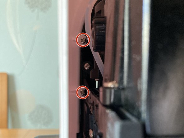 Lavazza A Modo Mio Minù PCB & Power Switch Removal, Remove Main Housing - Screw Close-Ups 2: step 10, image 2 of 2