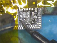 Repair tricks for desoldering & soldering of iPhone X charging IC