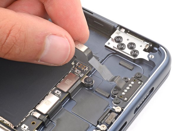 MacBook Air 15" 2023 MagSafe Port Replacement, Separate the cable adhesive: crwdns2935265:020crwdnd2935265:02crwdnd2935265:02crwdne2935265:0