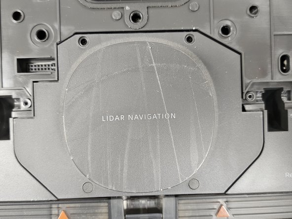 Dreame Z10 Pro: Laser Distance Sensor Replacement, Remove the back half of the top cover: crwdns2935265:02crwdnd2935265:02crwdnd2935265:02crwdne2935265:0