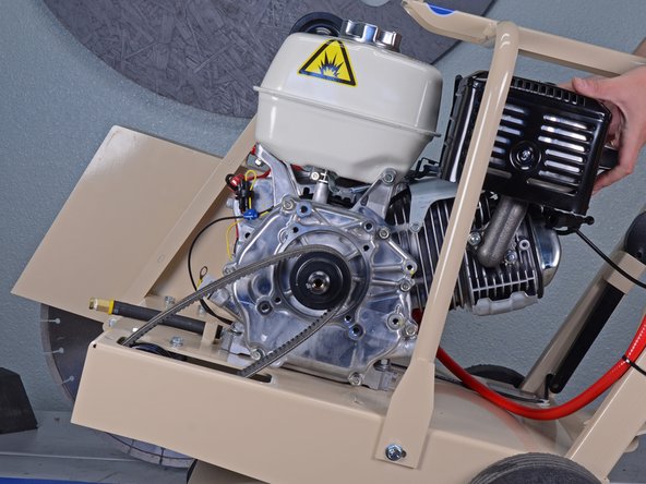 EDCO PRO KL-18 Concrete Saw Belts Replacement: crwdns2935265:013crwdnd2935265:02crwdnd2935265:02crwdne2935265:0