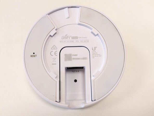 Ubiquiti UniFi Protect G4 Dome Camera UVC-G4-DOME Teardown, Cover removal: crwdns2935265:01crwdnd2935265:01crwdnd2935265:03crwdne2935265:0