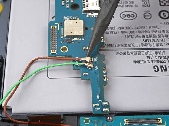 Samsung Galaxy Tab S7+ 5G Battery and Frame Assembly Replacement