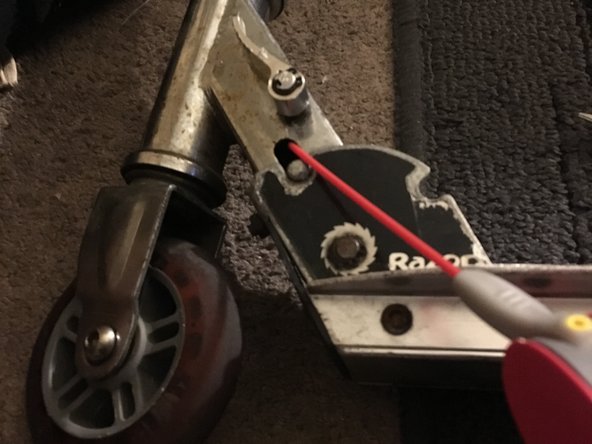 How to fix the Folding Mechanism of a Razor Scooter, Add oil: step 3, image 1 of 1