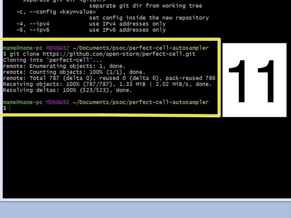 Autosampler Open-Storm Board Reprogramming (For Old & New Versions), Downloading the code.: step 4, image 2 of 3