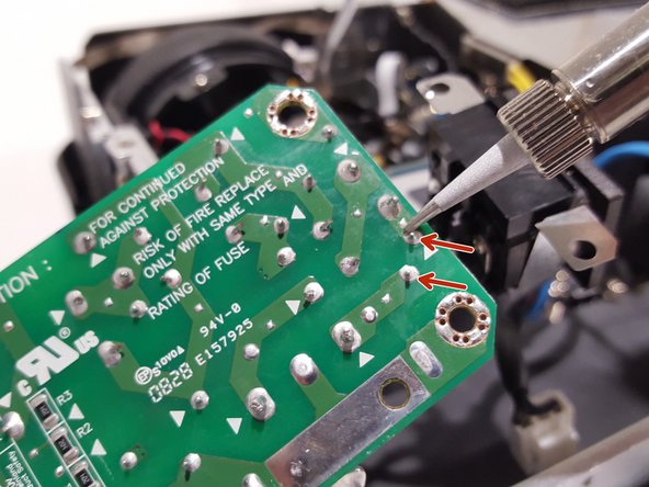 Toshiba TDP-XP2 Fuse Replacement: crwdns2935265:011crwdnd2935265:02crwdnd2935265:02crwdne2935265:0