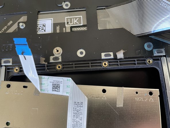 Dell Latitude 3510 Keyboard Replacement, touchpad removal: crwdns2935265:09crwdnd2935265:03crwdnd2935265:03crwdne2935265:0