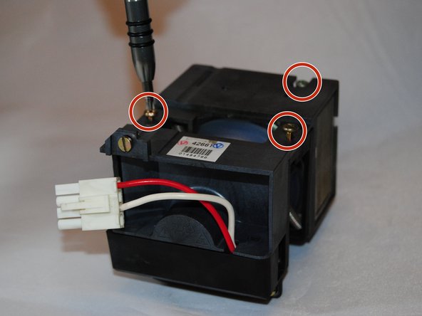 InFocus Screenplay 4805 Lamp Replacement, **REBUILD ONLY** Housing disassembly: crwdns2935265:03crwdnd2935265:02crwdnd2935265:02crwdne2935265:0