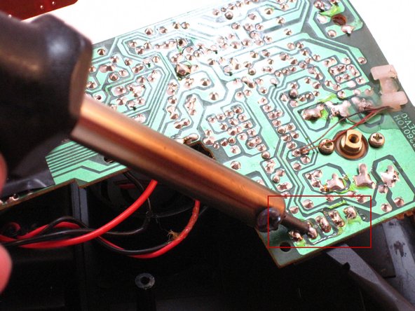 GE 7-4836B Alarm Clock AM-FM Radio AM-FM Switch Replacement, AM-FM Pins: 步骤 10 中的图像 2，3