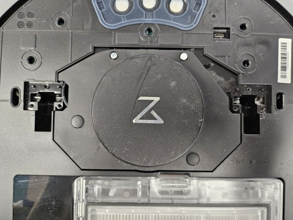 Roborock S7: Laser Distance Sensor Replacement, Remove the back half of the top cover.: crwdns2935265:02crwdnd2935265:02crwdnd2935265:02crwdne2935265:0